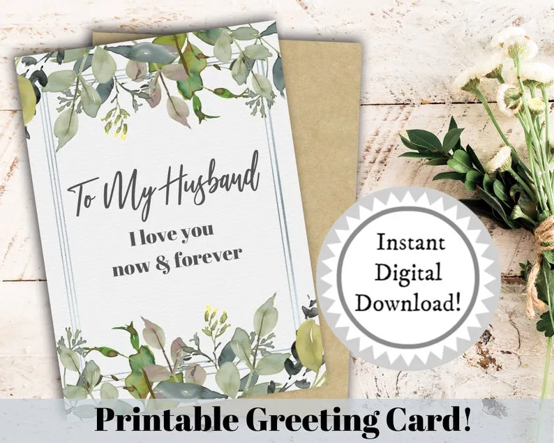 Free printable anniversary cards for husband Download Free printable
