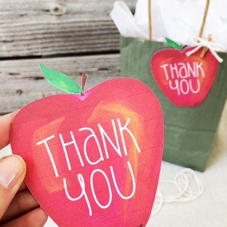 Teacher Appreciation Thank You Gift Tag - Angie Holden The Country ...