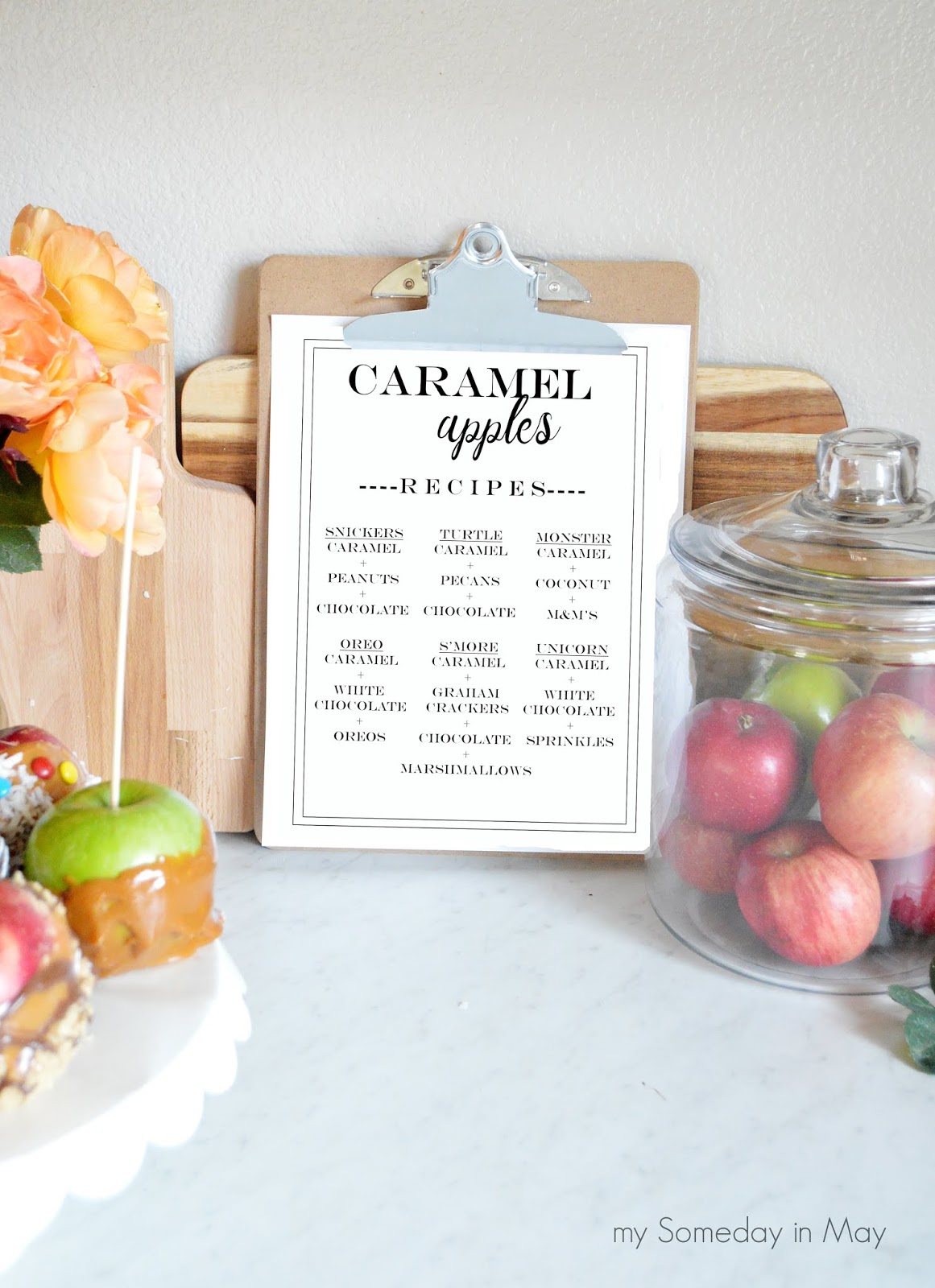 printable apple recipes