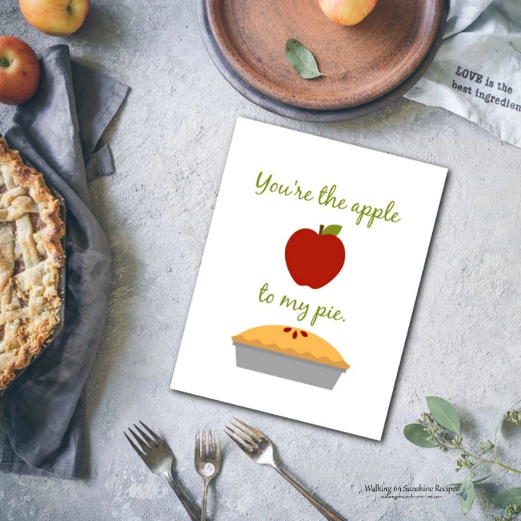 printable apple recipes