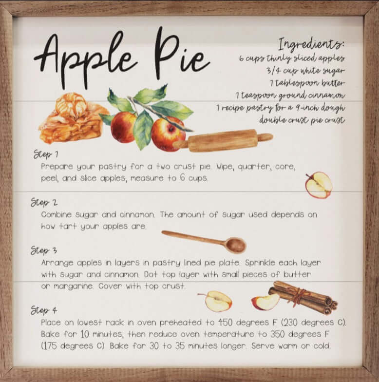 Apple Pie Recipe - Southern Homestead Mercantile