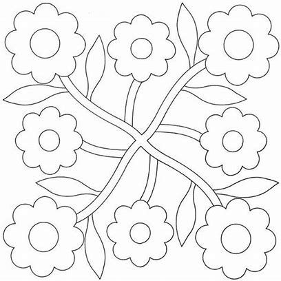 flower applique template patterns free - Bing
