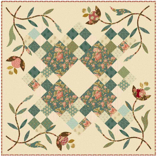 26 (Free) Applique Quilt Patterns | FaveQuilts.com