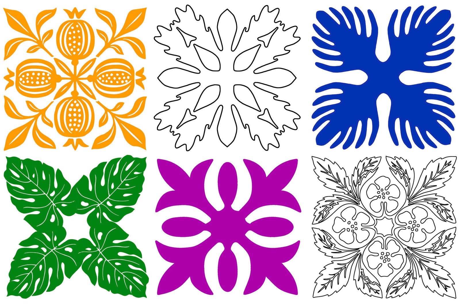 printable applique quilt patterns