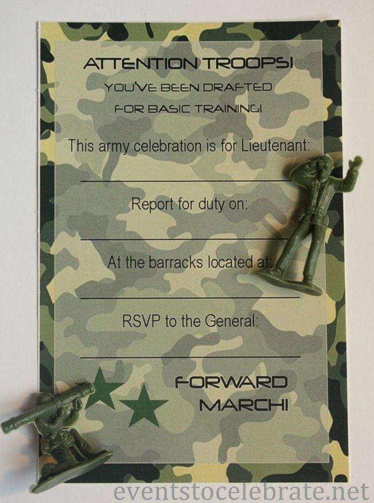 army birthday party ideas Archives - Party Ideas for Real People