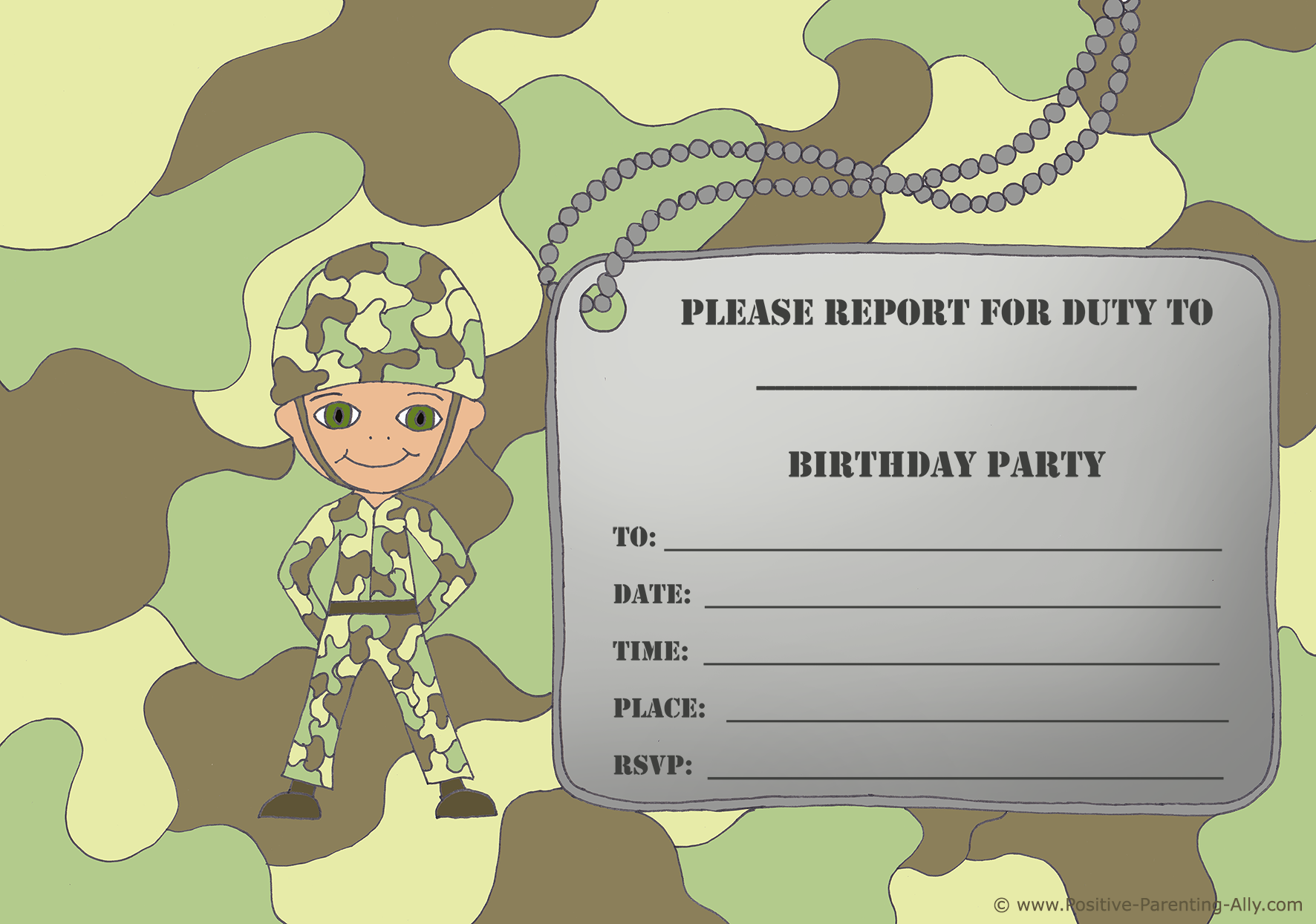 Free Birthday Invitations to Print for Kids: Choose Your Theme