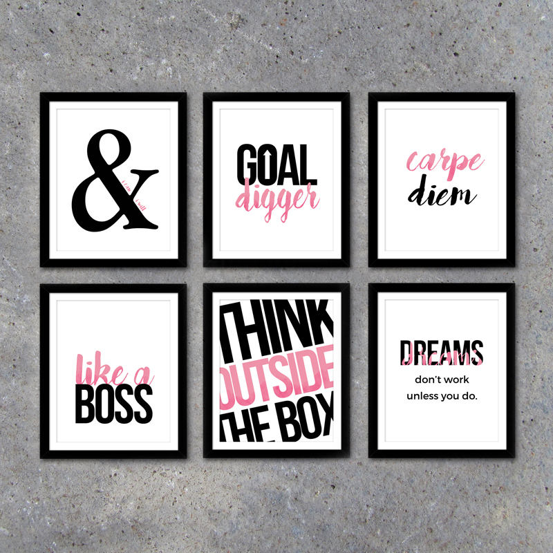 Office Art Collection Vol. I - Printable Office Artwork in 3 ...