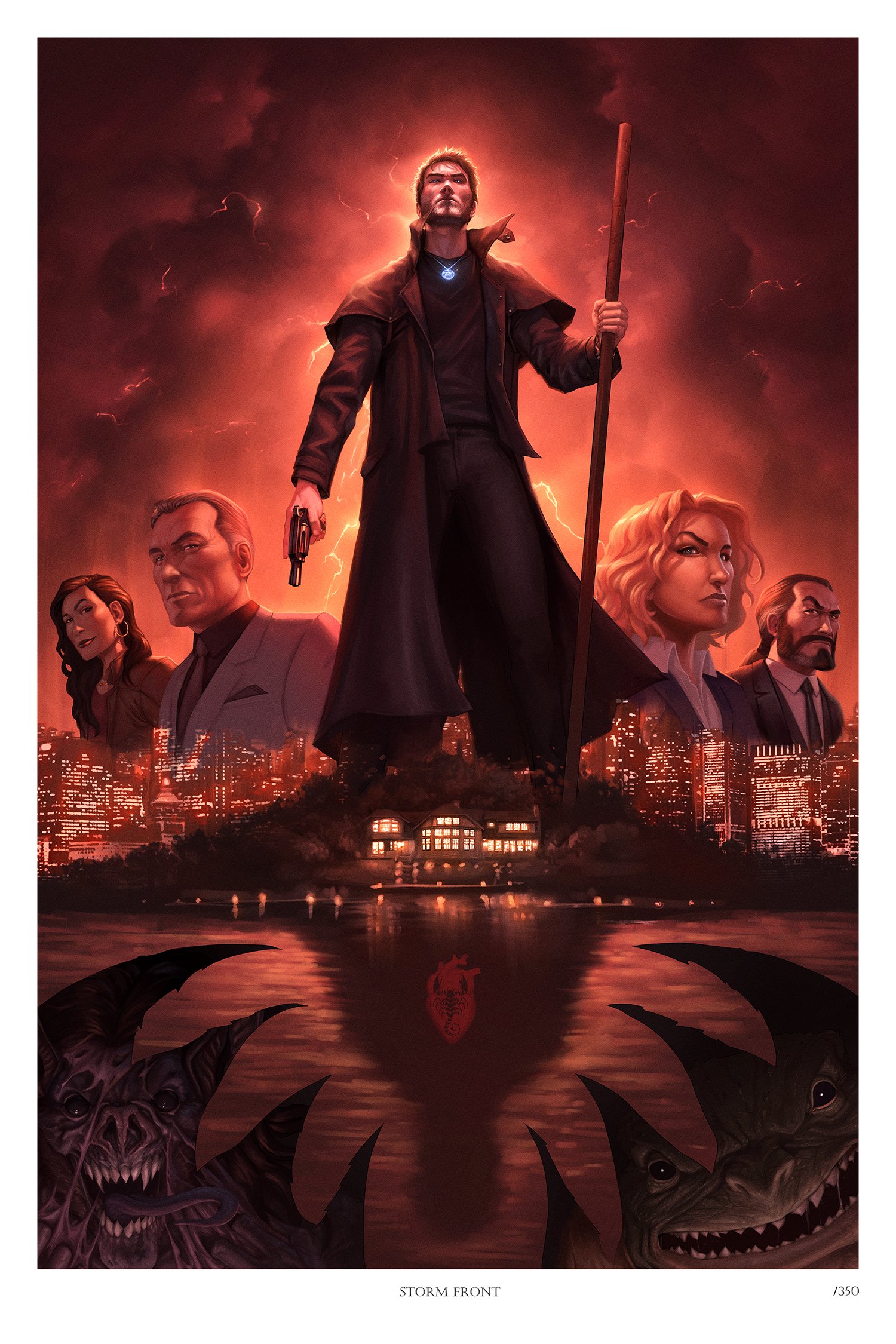 Dresden Files: Storm Front Limited edition print — Tyler Walpole ...