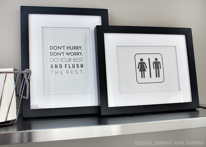 printable art for bathroom