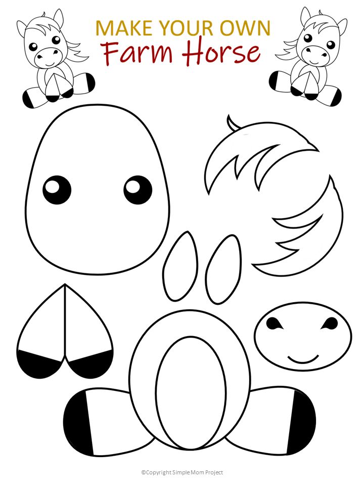 Free Number Craft Printables » Homemade Heather
