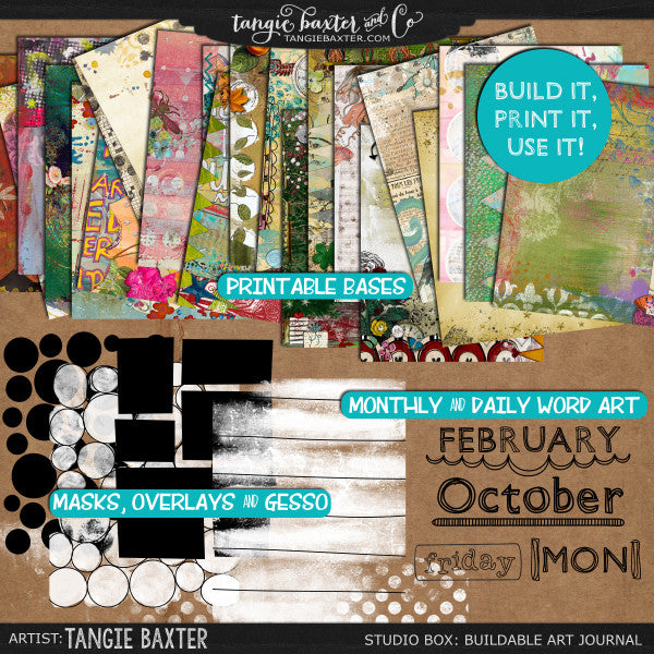 printable art journal pages