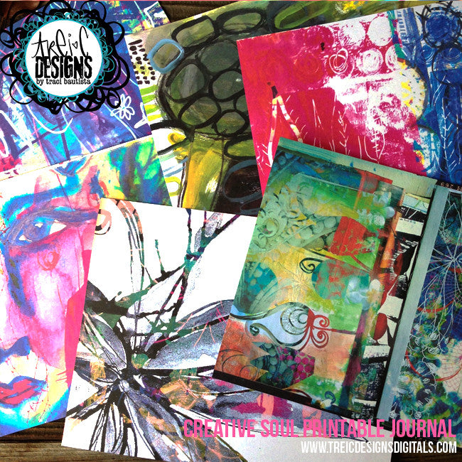 printable art journal pages