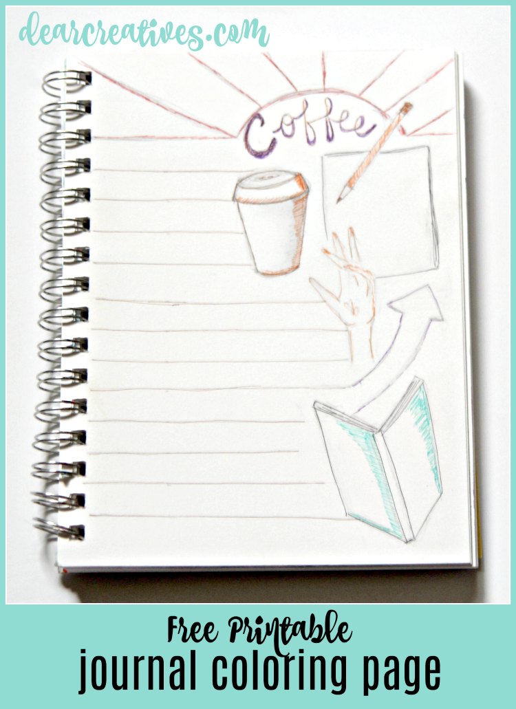Acrylic Paint Art Journal Background Pages: Video &  Free Printable