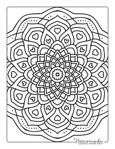 printable art mandalas