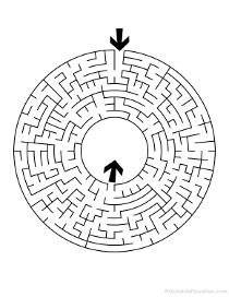 Printable Mazes - Print Free Mazes