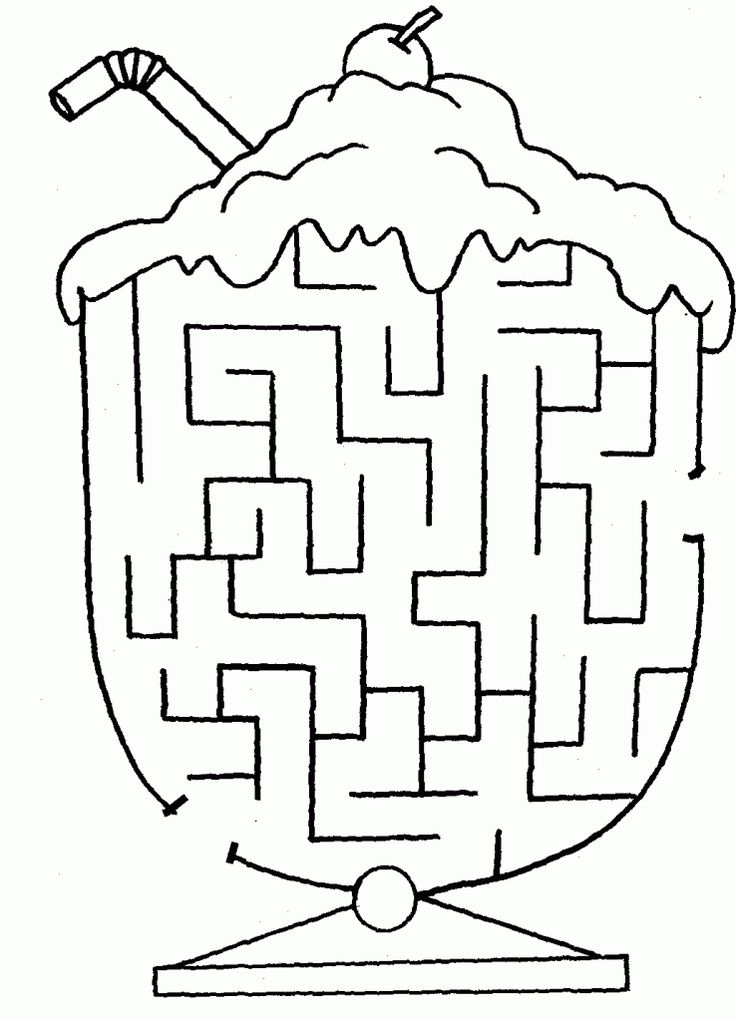 printable art mazes