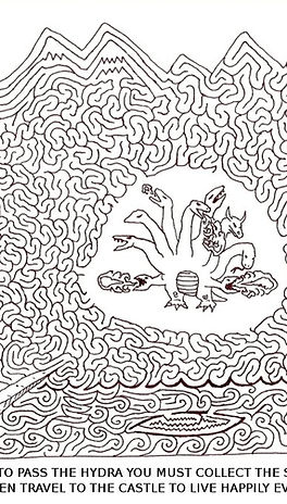 printable art mazes