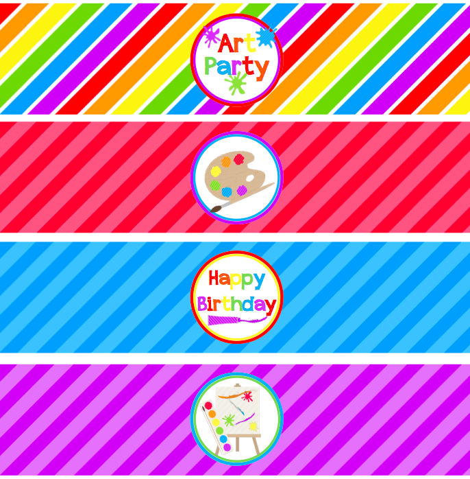 Free Printables Art Party Free Printables