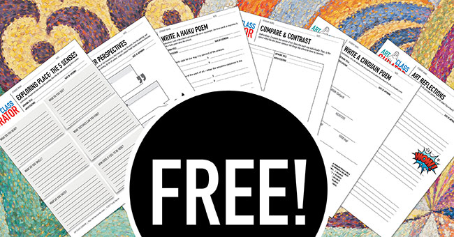 Art Printables, Worksheets, and PowerPoints