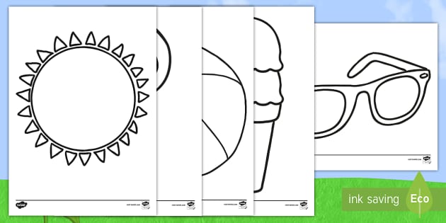 Free Printable Easy, Cute Coloring Pages for Kids