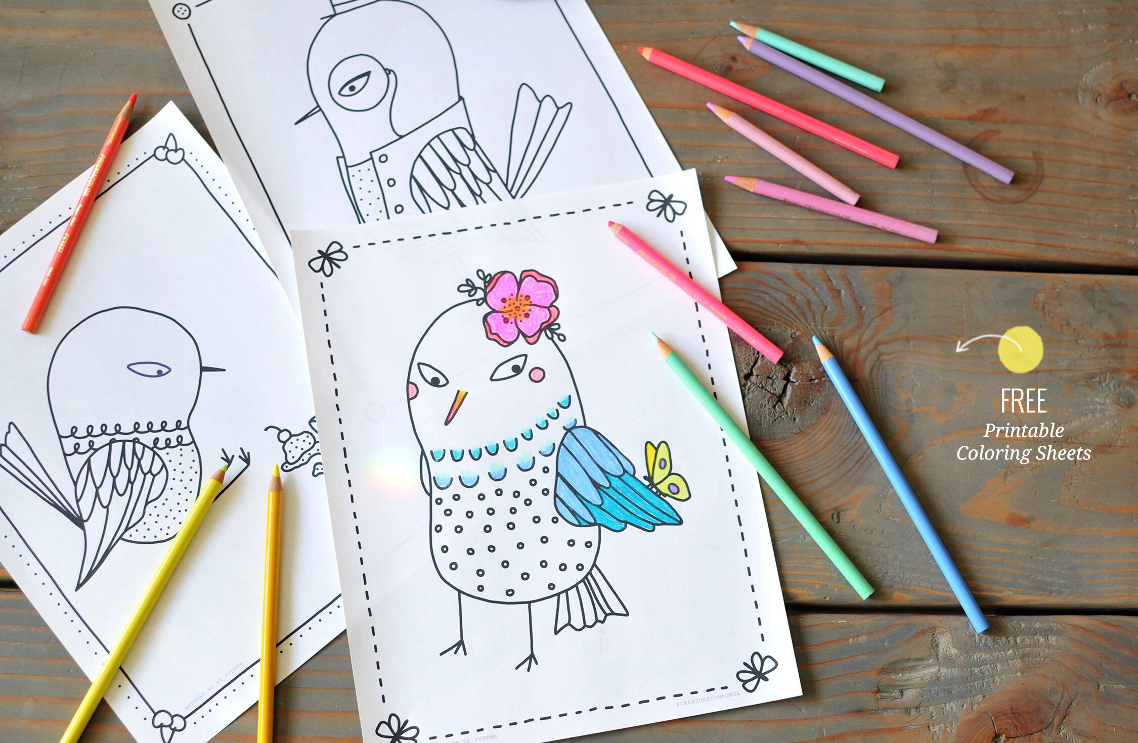 12 Printable Halloween Coloring Sheets: (Unique)! - The Graphics Fairy