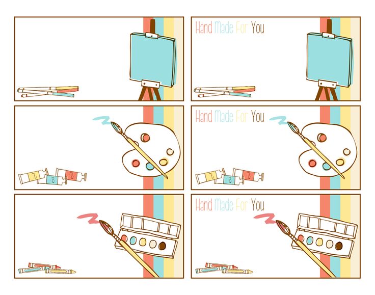 Arts and Crafts Free Printable Tags and Labels...these are FUN ...