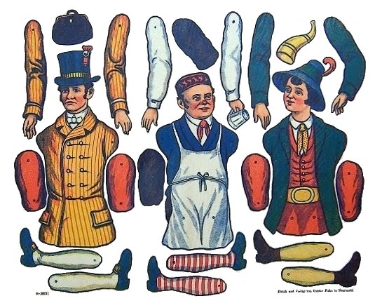 printable articulated paper dolls