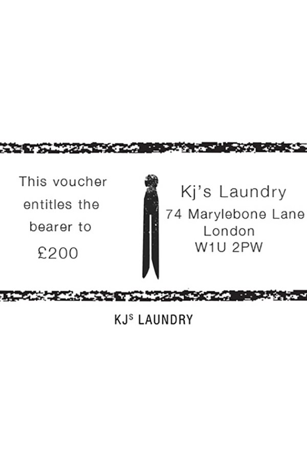 Kjs Laundry KJs Laundry Gift Card £200 - KJs Laundry