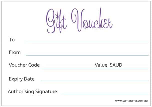 Gift Voucher - Hard Copy