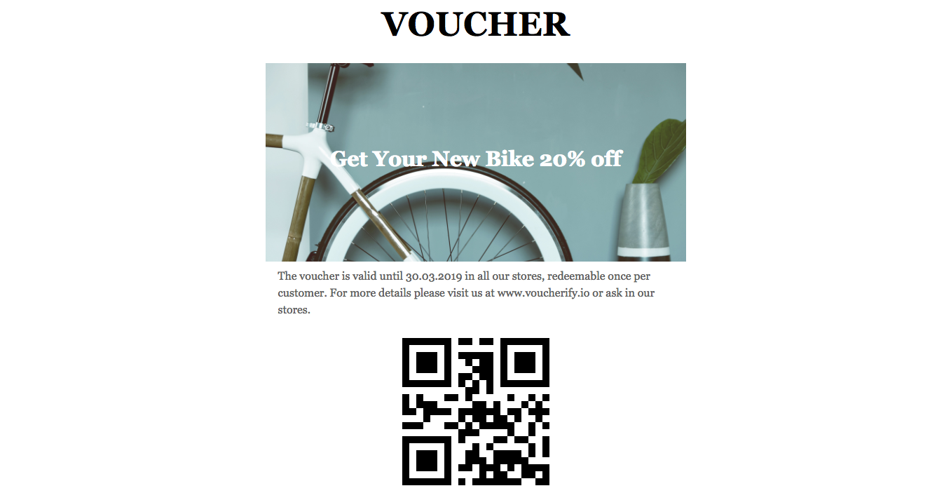 Create printable vouchers and gift cards - Voucherify Support