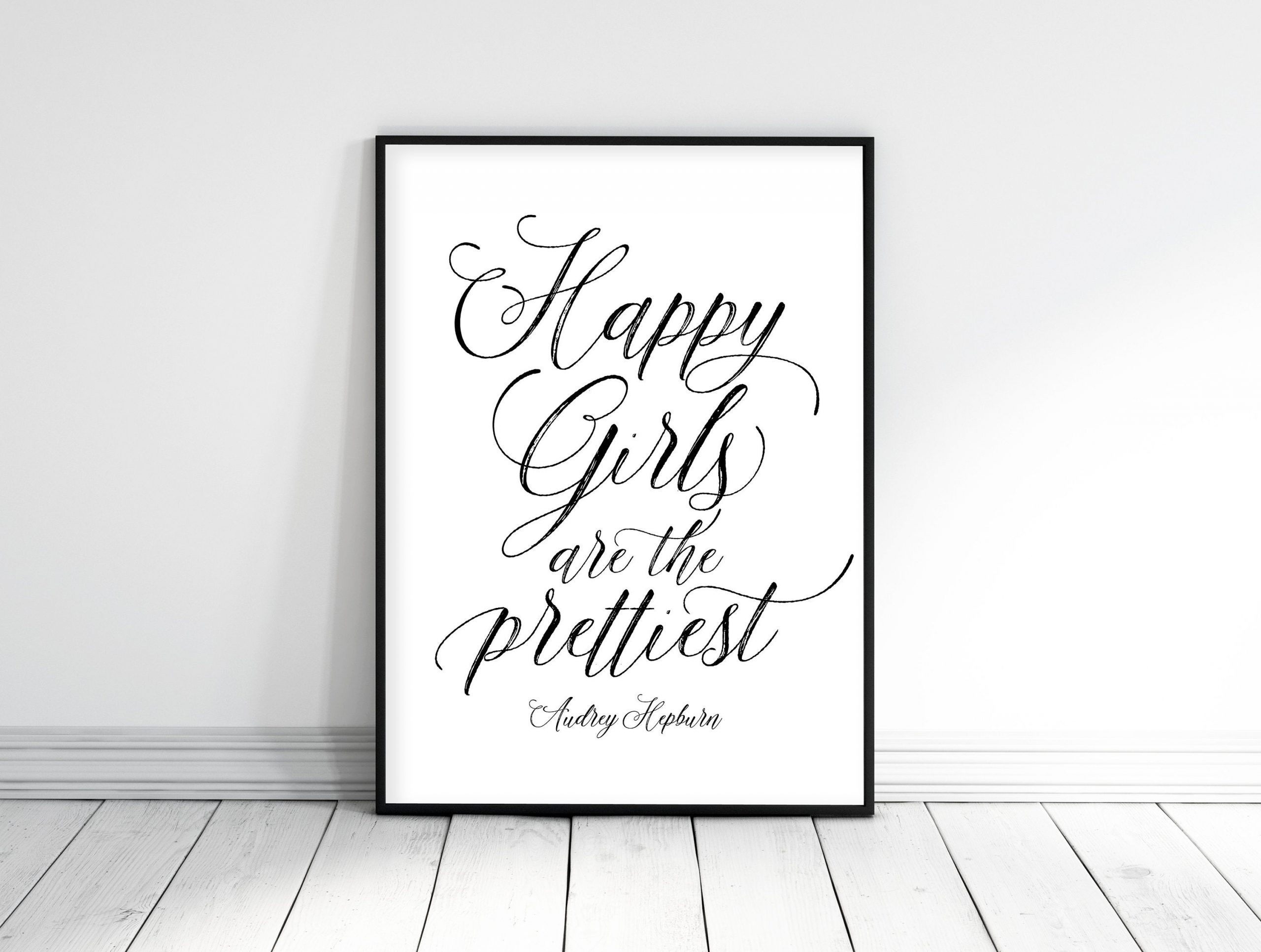 Audrey Hepburn Party Quote Printable Package Set of 9 | Welcome ...