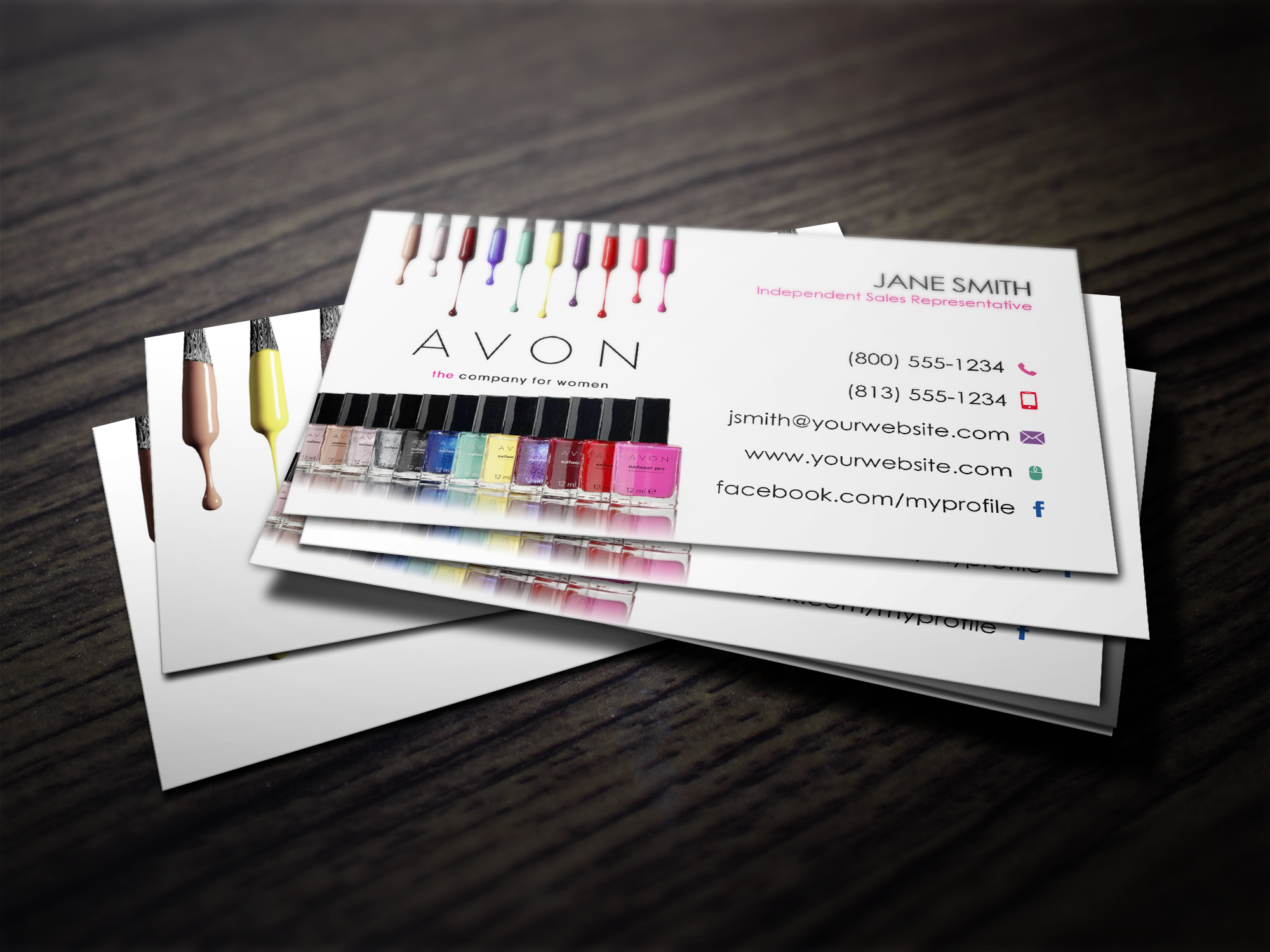 Free Printable Avon Business Cards: Making a Lasting Impression as ...