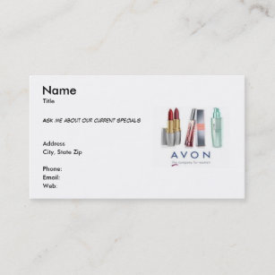 Avon Visitenkarten | Zazzle.de
