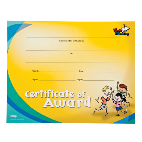printable awana certificates
