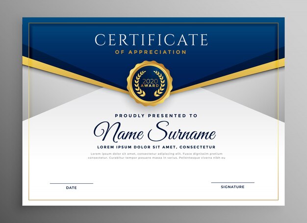 printable award certificates templates