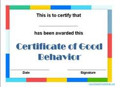 printable awards for elementary students free