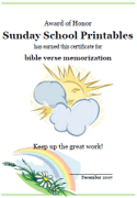 Cute Christian award certificate templates, printable certificates ...