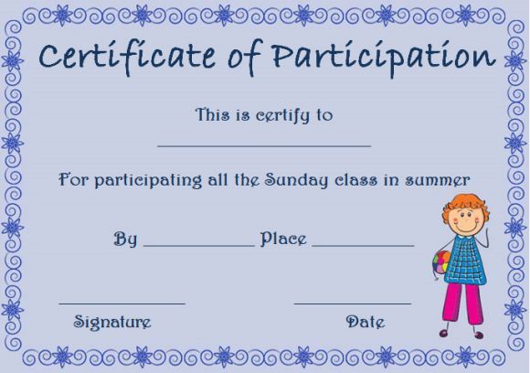 printable awards for sunday school
