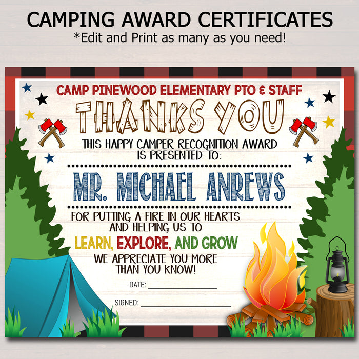 printable awards of appreciation