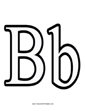 Letter B