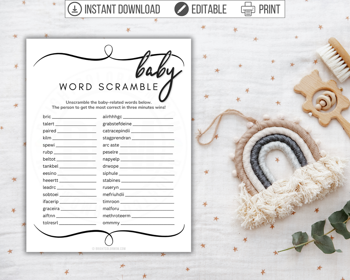 printable baby fonts