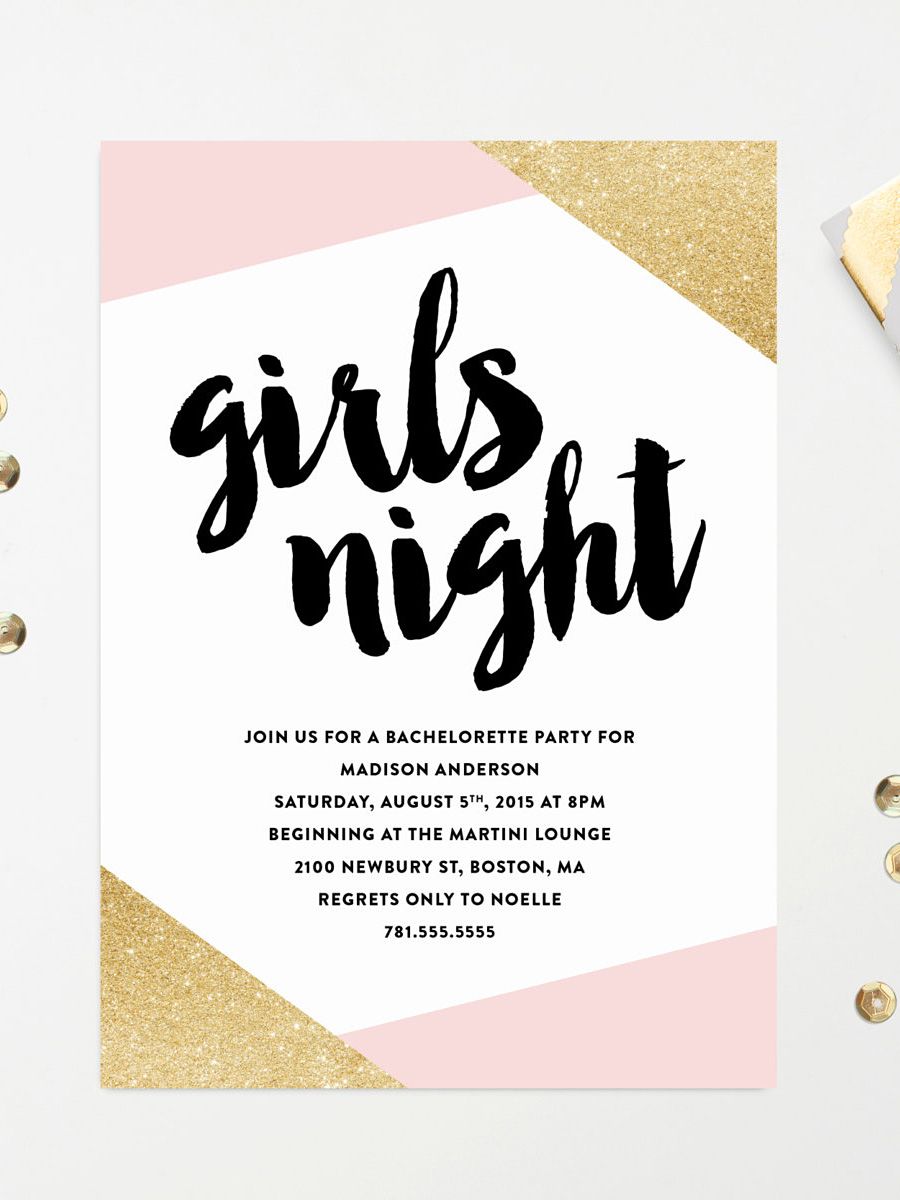 14 DIYable Bachelorette Party Invitation Templates