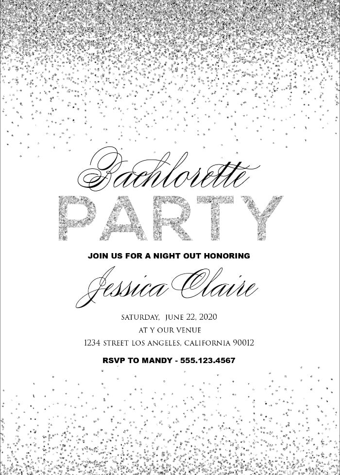 printable bachelorette party invitations templates