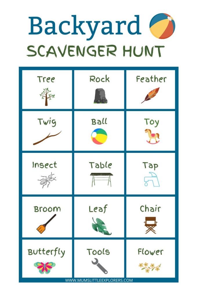 Scavenger Hunt Ideas for Kids With FREE Printable Scavenger Hunt ...