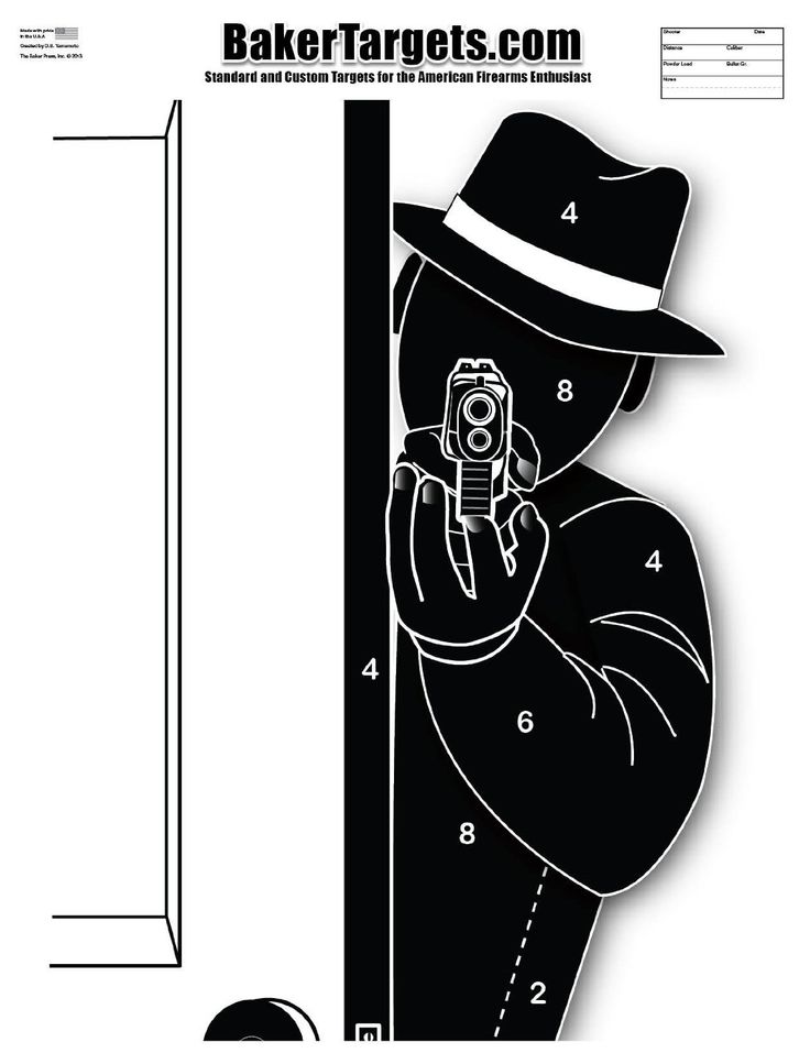 In movies you usually see the bad guy behind the victim at some ...