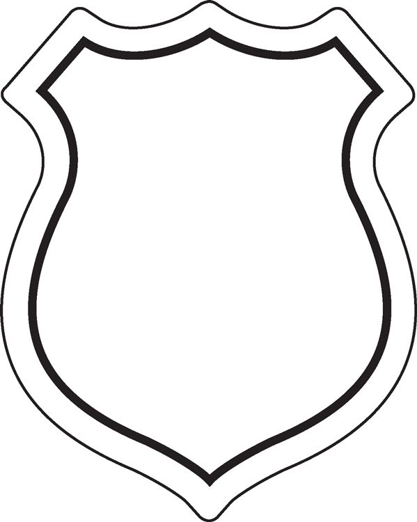 Pin Printable Police Badge Template On Pinterest #wSCV5K - Clipart ...