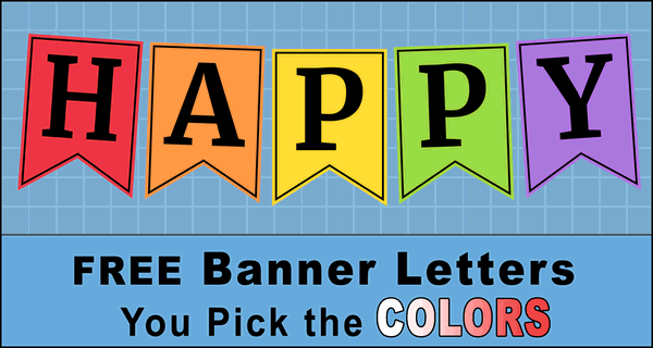 printable banner fonts