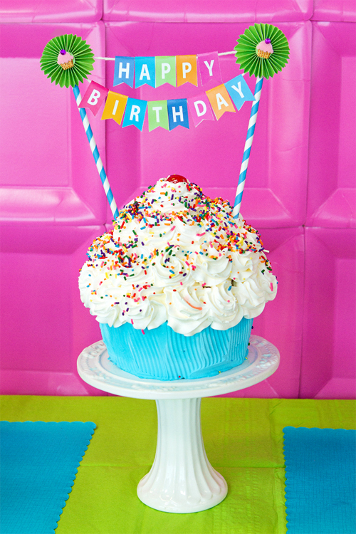 Birthday Cake Bunting | Skip To My Lou