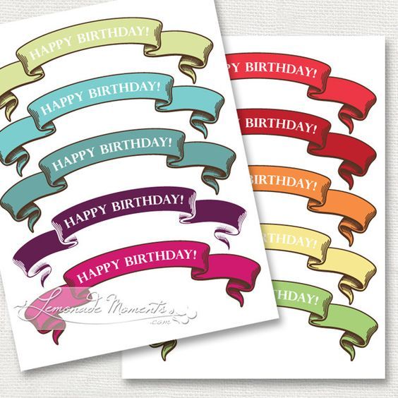 Freebie Friday: 15 Free Birthday Party Printables - The Party Teacher