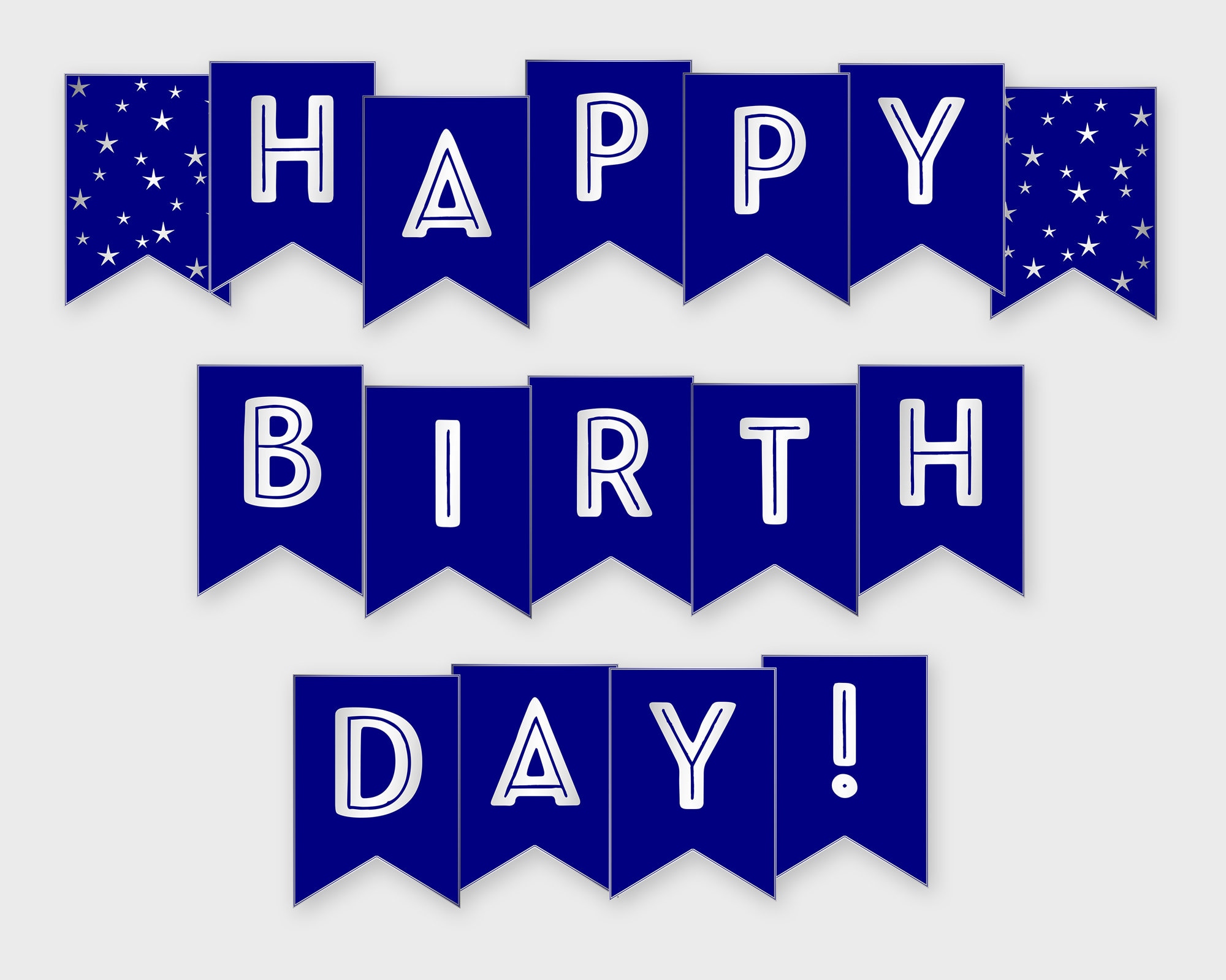 printable banner happy birthday
